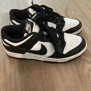 Nike Kids Black and White Sneakers
